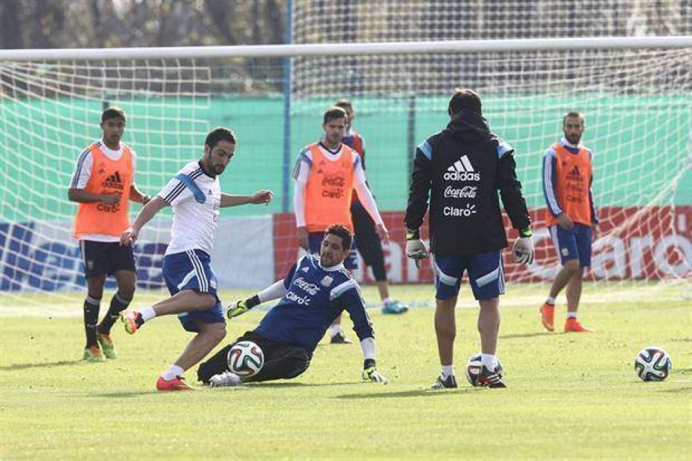 Mundial Brasil 2014: Alejandro Sabella par� el primer equipo de la preparaci�n sin sorpresas