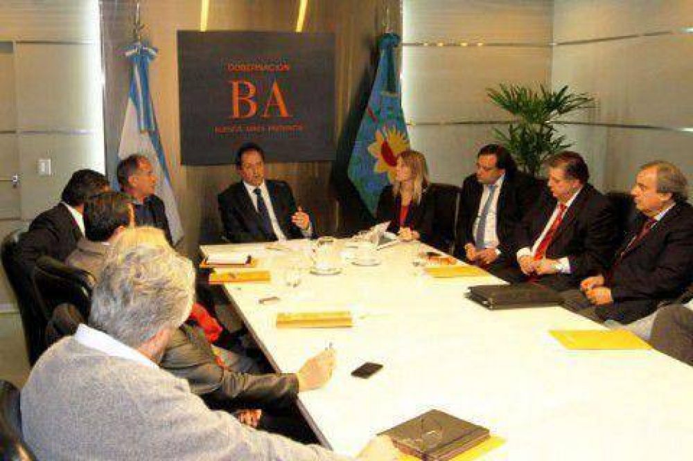 Scioli se reuni� con intendentes de la Primera Secci�n