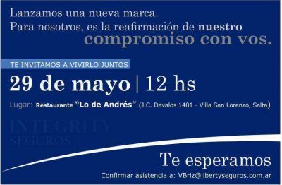Int�grity Seguros presenta su Marca y objetivos en el Norte del pa�s