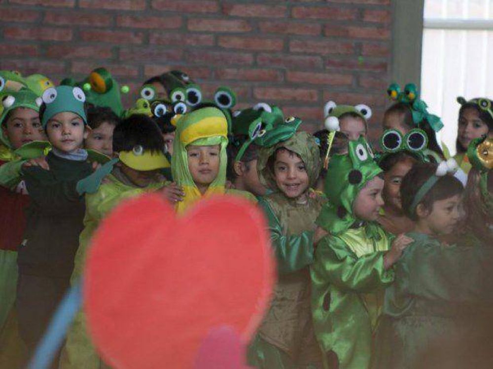 En Salta, el 70% de los ni�os de 4 a�os ya va a la escuela