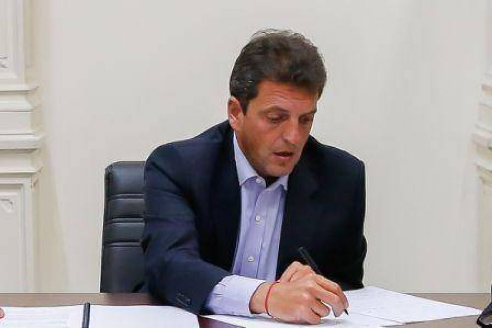 Sergio Massa: �El acuerdo con el Club de Par�s es una se�al positiva y un paso importante de cara al futuro de la Argentina� 