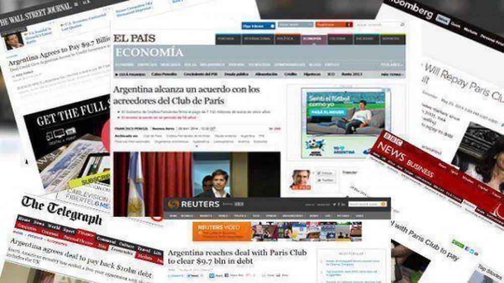 C�mo repercuti� el acuerdo con el Club de Par�s en los diarios del mundo