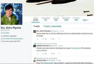 Qui�n es la Doctora Alcira Pignata, el personaje m�s pol�mico de Twitter