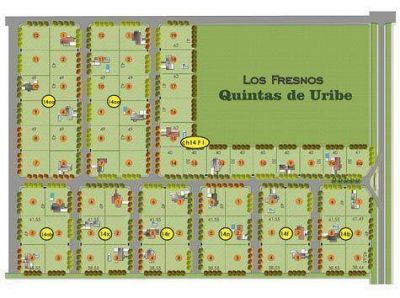 Nuevo loteo en el pueblo de Uribelarrea