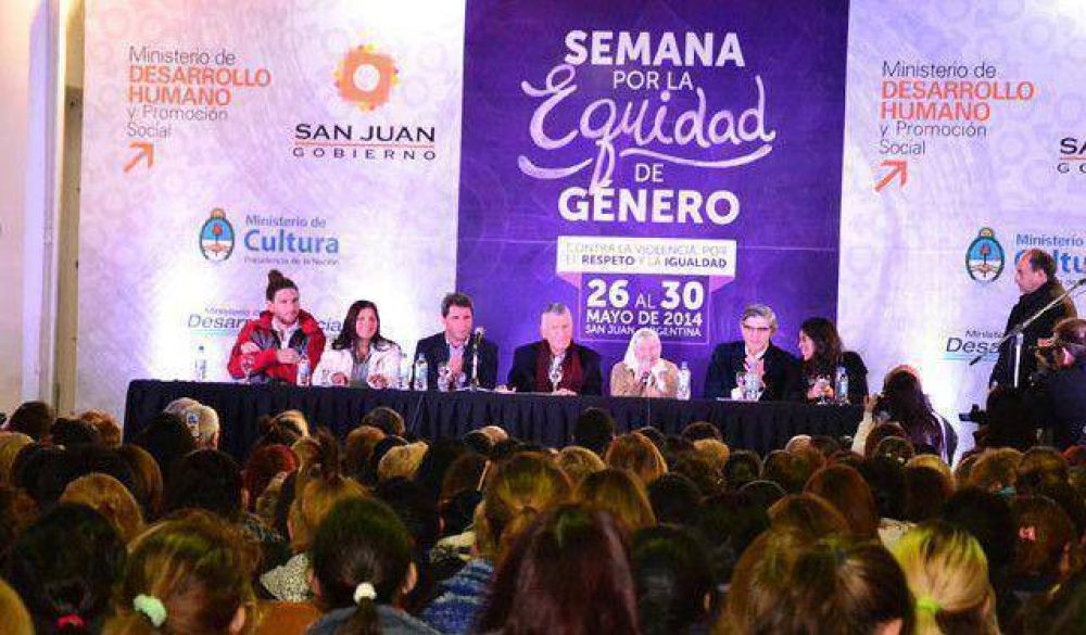 Comenz� la Semana por la Equidad de G�nero