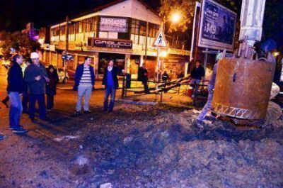 Se inici� la excavaci�n para los pilotes del t�nel de la Avenida Avellaneda 