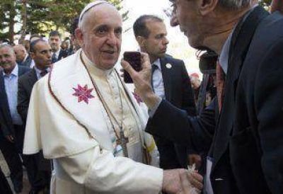 En Israel, el papa Francisco hizo un 