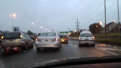 Choque m�ltiple en la Panamericana: trece veh�culos involucrados y varios heridos