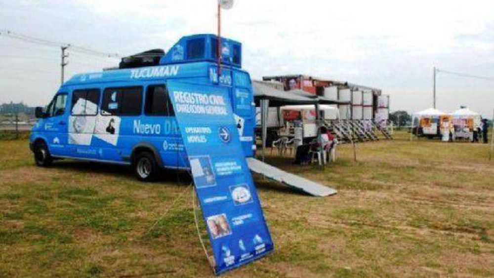 Llega el m�vil del Operativo Nacional de Documentaci�n