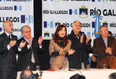 Cristina evit� referirse al esc�ndalo y apunt� a Scioli por un conflicto gremial