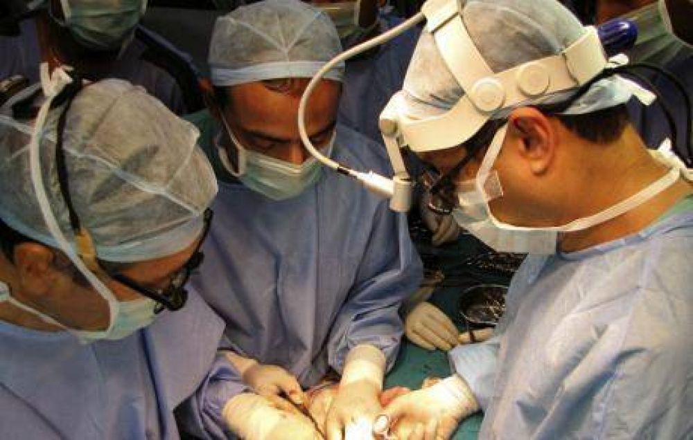 En el Hospital Privado hicieron tres trasplantes en uno