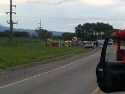 Salta: Tres personas murieron en un accidente en Ruta Nacional 5