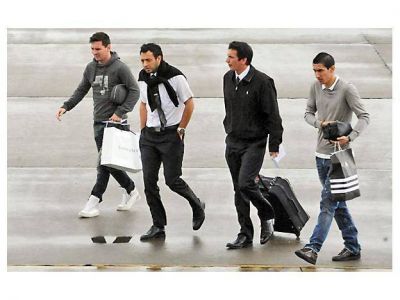 Messi y Di Mar�a aprovechan en Rosario los �ltimos d�as previos al Mundial