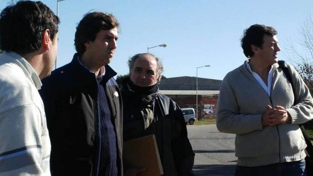 Gestiones por anegamientos que se producen en el Barrio Ameghino