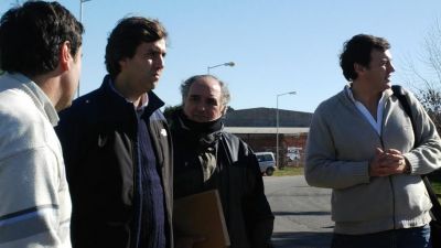 Gestiones por anegamientos que se producen en el Barrio Ameghino