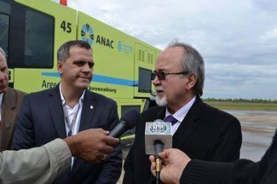 El aeropuerto Formosa elev� su categor�a al sumar moderna autobomba y mas elementos de seguridad
