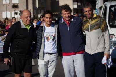 Pulti en la caminata por la concientizaci�n de la Donaci�n de �rganos