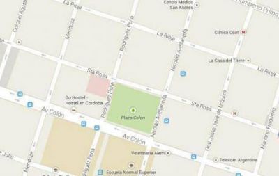 Corte en un tramo de Rodr�guez Pe�a