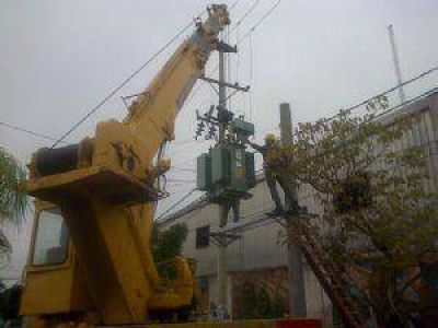 Instalaron un nuevo transformador