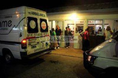 Lo apu�alaron en el t�rax, pero dijo que se trat� de un accidente