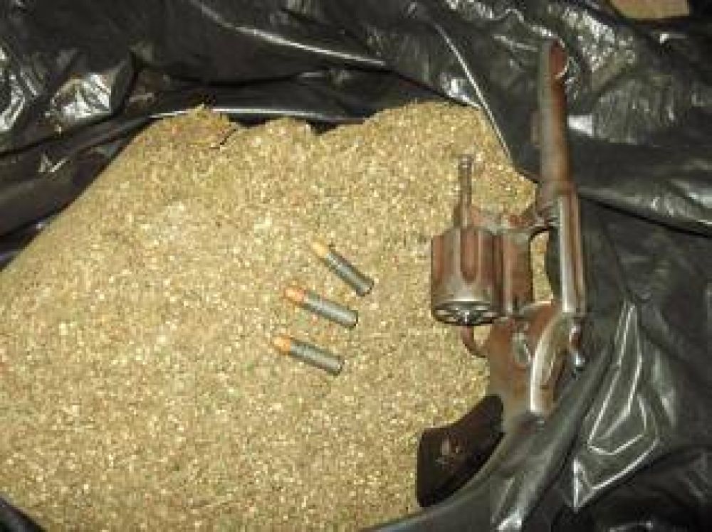 Rinc�n de los Sauces: Incautaron armas y droga