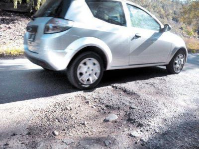 Quejas en Chacras de Coria por el deterioro de las calles