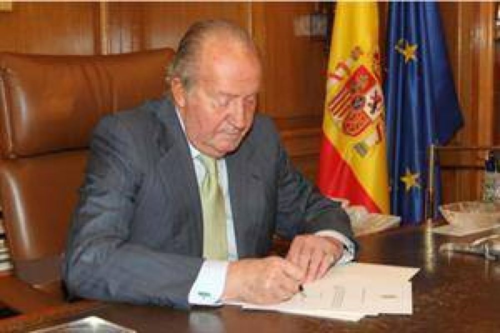 La carta de abdicaci�n del rey Juan Carlos