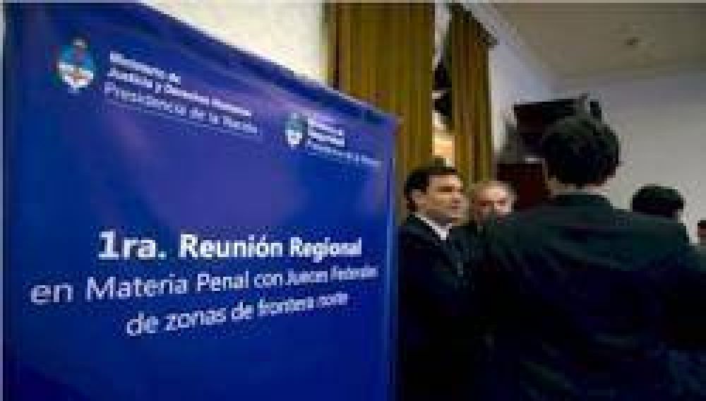Tensa reuni�n con jueces por el narcotr�fico