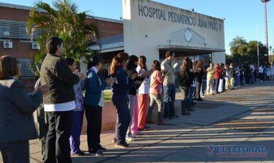 El personal del Pedi�trico reclam� m�s presupuesto para insumos y mantenimiento
