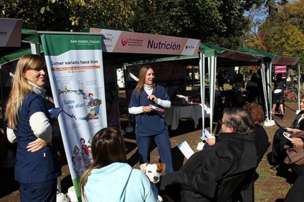 En San Isidro concientizan sobre enfermedades en las mujeres 