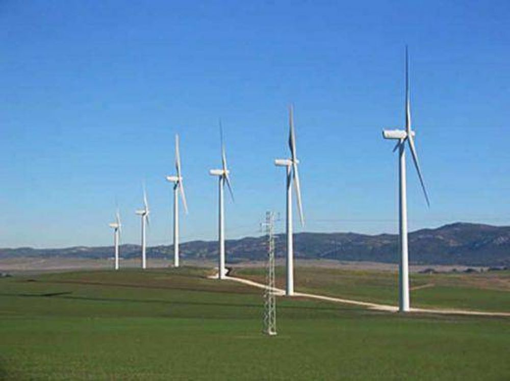 Proyecto para desarrollar la energ�a e�lica en el sur provincial