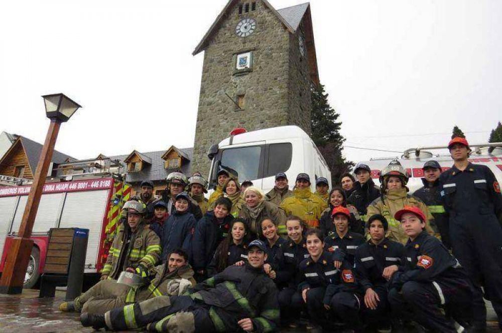 Se realiz� reconocimiento a los bomberos en su d�a