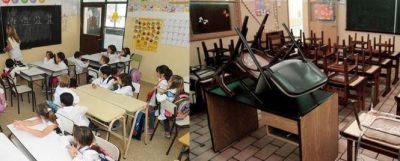Docentes reclaman por el medio aguinaldo