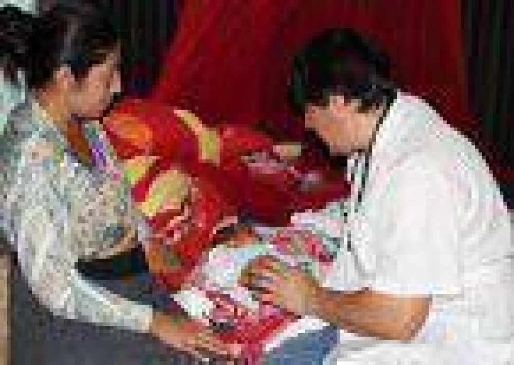Grupo de pediatras control� la salud de ni�os asentados en El Porvenir