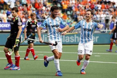 Hist�rico triunfo de los varones del hockey: vencieron a Alemania por 1-0