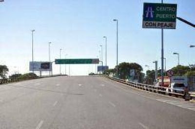 Con el nuevo tramo de tres kil�metros de la Autopista Illia se reducir�n 20 minutos de viaje