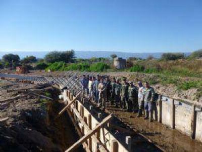 La canalizaci�n del Arroyo Tiorco estar� en 20 d�as