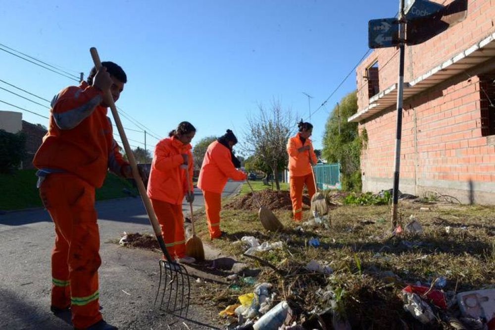 Hicieron otro operativo integral de limpieza y ahora piden a los vecinos que no ensucien