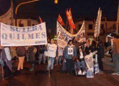 Marcharon a 13 a�os del ataque contra Carla Lacorte