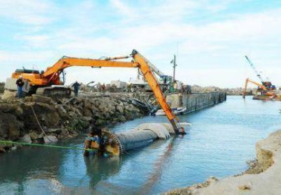 El Emisario Submarino a full: ya se complet� un 99% de la obra