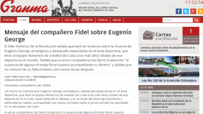 Despu�s de m�s de dos meses, reapareci� Fidel Castro