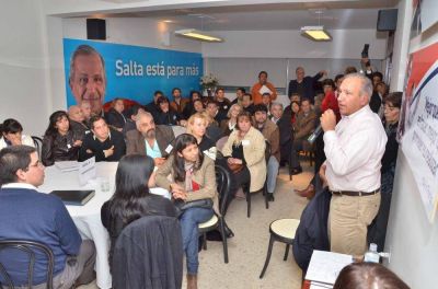 Romero: �Trabajaremos con fuerza, para que Salta vuelva a su esplendor�
