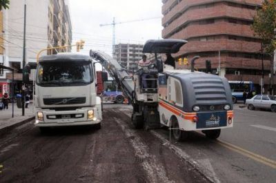 En d�as arranca la repavimentaci�n de la avenida San Mart�n