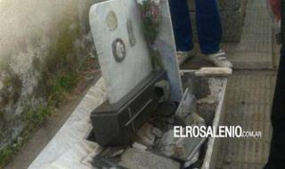 Coronel Rosales: Contin�an los actos vand�licos en el cementerio