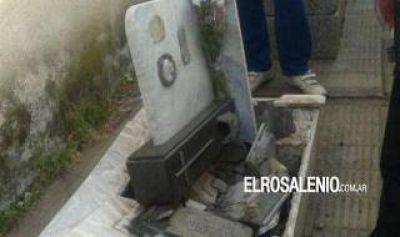 Coronel Rosales: Contin�an los actos vand�licos en el cementerio