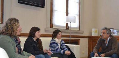 El Intendente recibi� a las nuevas autoridades del Colegio de Arquitectos filial Olavarr�a