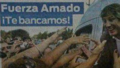 La City apareci� empapelada con afiches que �bancan� a Boudou