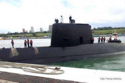 El submarino San Juan lleg� a Mar del Plata para su puesta a punto