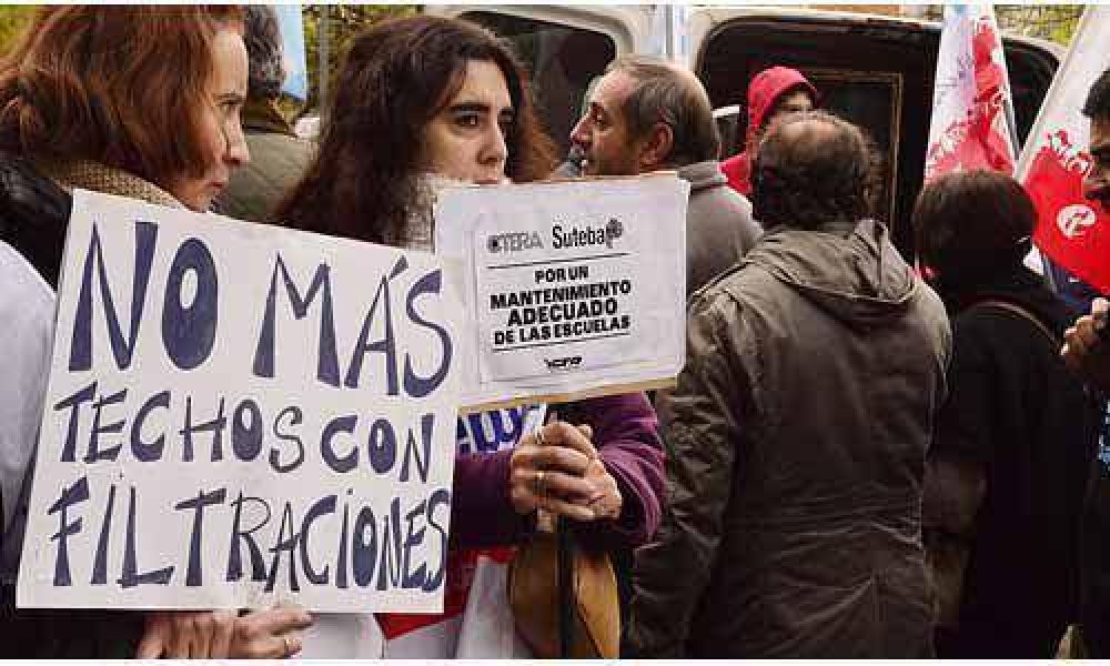 Para Suteba, ya son cr�ticos los problemas edilicios en escuelas