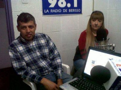 Mario Calder�n y Alicia Chediak: �Estamos armando un proyecto para Berisso�